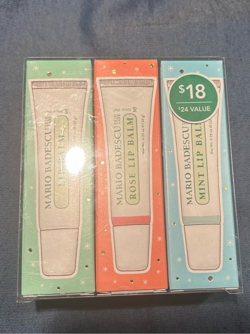 Mario Badescu Lip Balm Trio